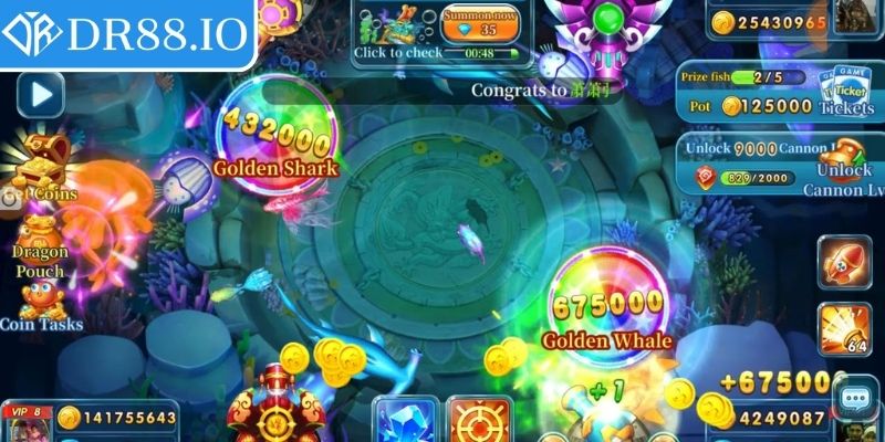 Bắn Cá BG DR88 – Trải Nghiệm Giải Trí Sống Động Hấp Dẫn 3 Tận dụng thời gian bắn cá