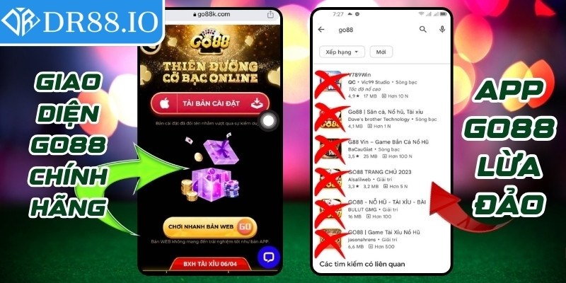 Link Go88 Giả Xuất Hiện Dày Đặc Làm Nhiễu Thông Tin Gốc 1 Tình trạng link Go88 giả xuất hiện ngày nay
